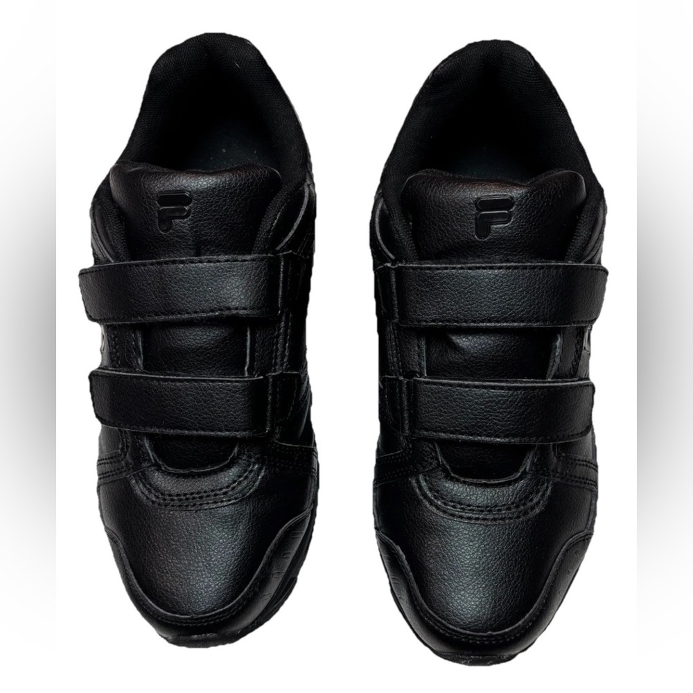 Y2k FILA Talon Two Strap Black 90s Streetwear Vtg Shoes Hiphop Urban Comfy Men10